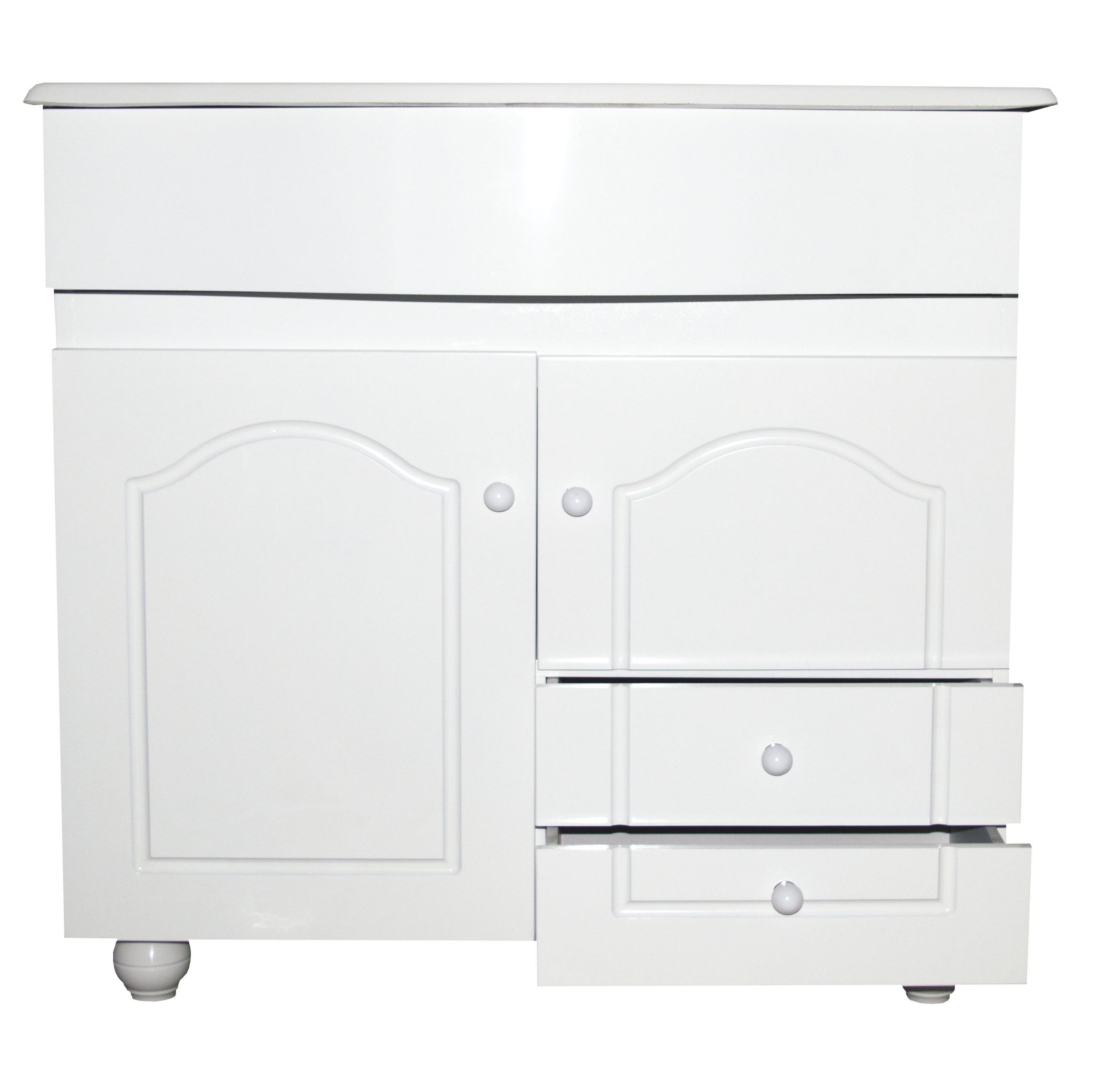 Vanitory 2 puertas 2 cajones 0.80 mts